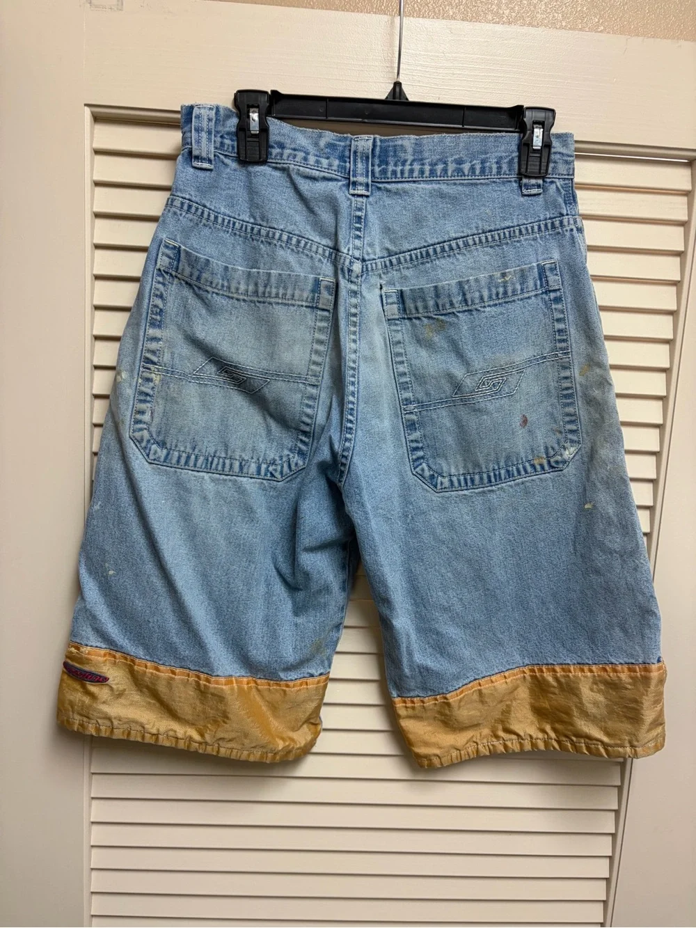 VTG Gasoline Ralph Nakash Denim Shorts 29 Baggy JNCO Style Skate Y2K Distressed